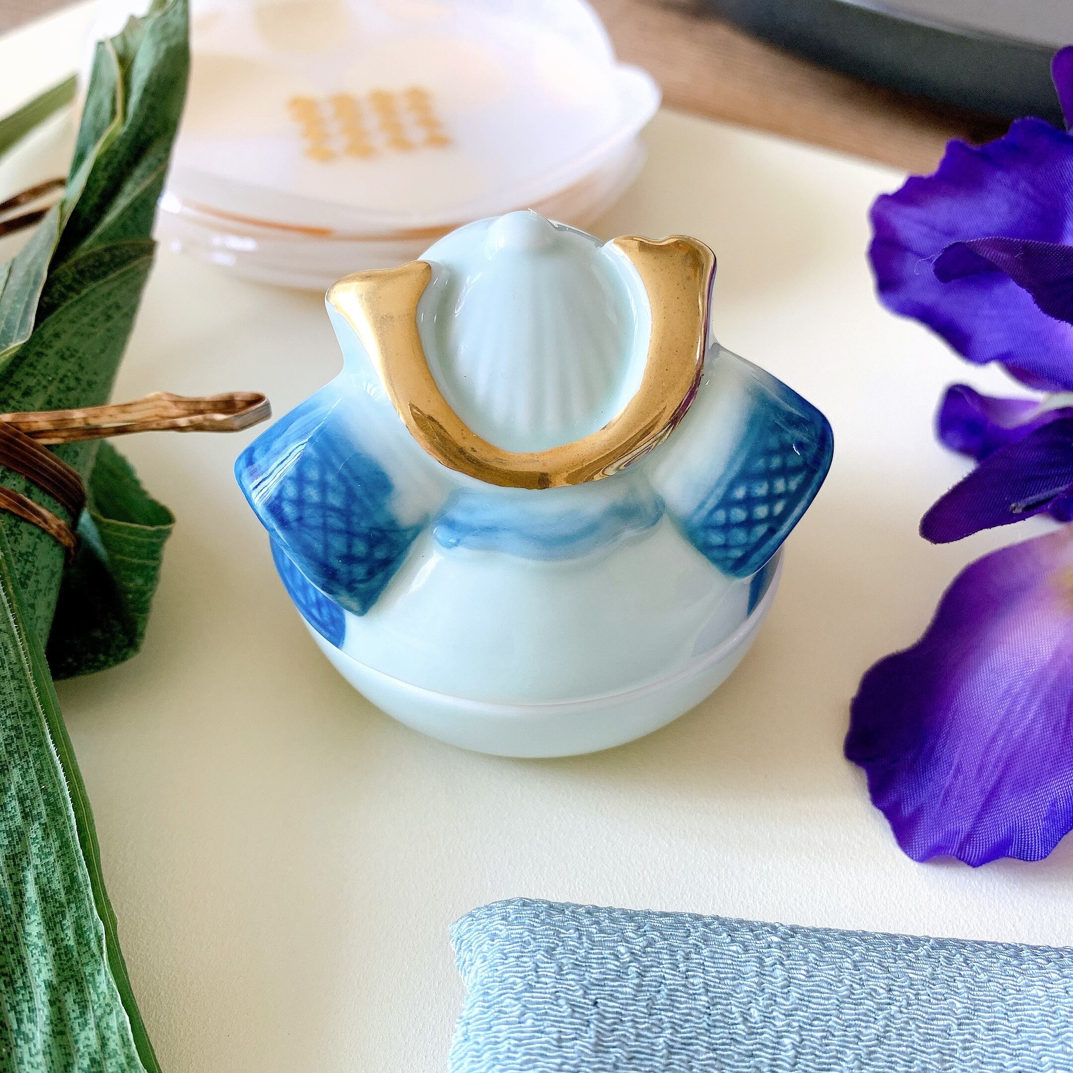 有田焼 染錦丸兜珍味入れ | Floraison Table フロレゾンテーブル
