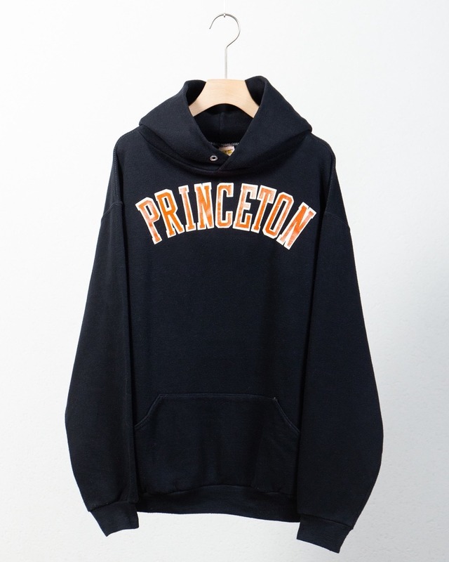 vintage "Russell" college printed hoodie sweat / Made In USA