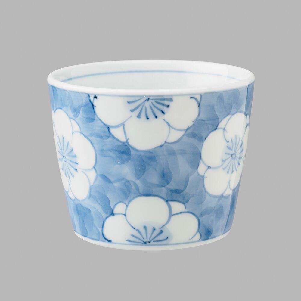 染付梅散らし文(大)