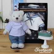 Vsb-0070 Matthew light gray bear set