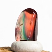 【598】バイカラーアンデシン チベット産 1.28ct