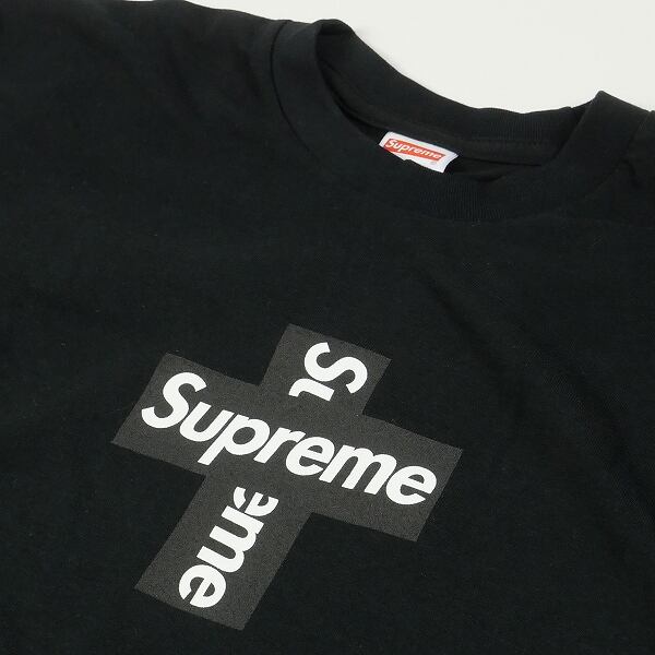 Size【M】 SUPREME シュプリーム 20AW Cross Box Logo Tee Black Tシャツ 黒 【新古品・未使用品】  20771514