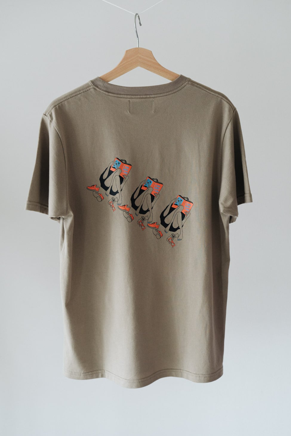 original print t-shirt | Awesel