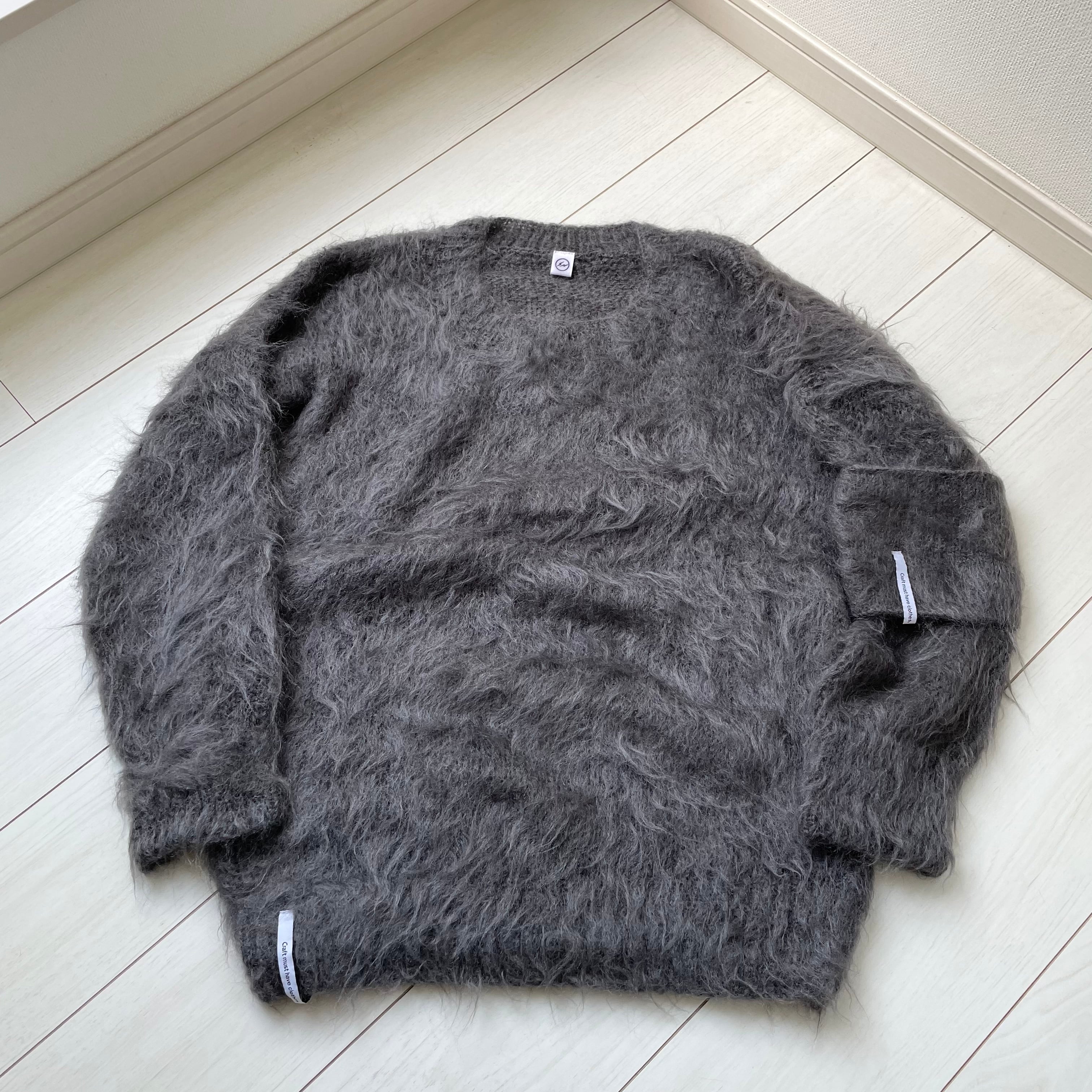 78%mohair fragment simon barker aka six mohair jumper モヘアニット 