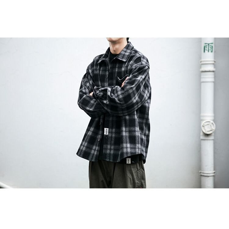 ★THICK BRUSHED CHECK SHIRT　　　32254