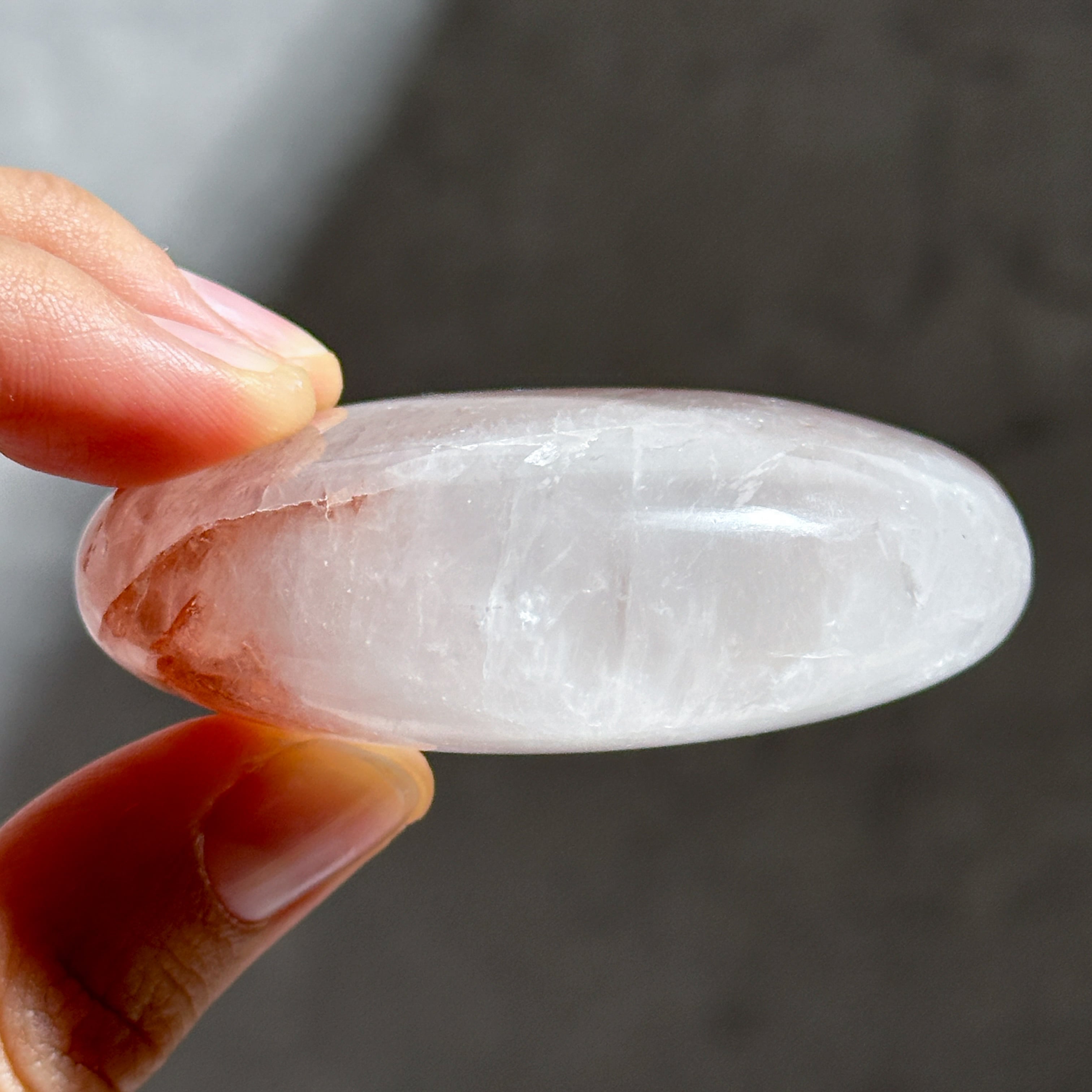 レッドヘマタイトクォーツ パームストーン15◇Red Hematite Quartz