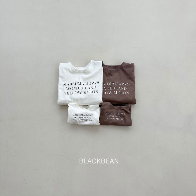 basic tee for mom【blackbean】※9月下旬〜10月上旬発送予定