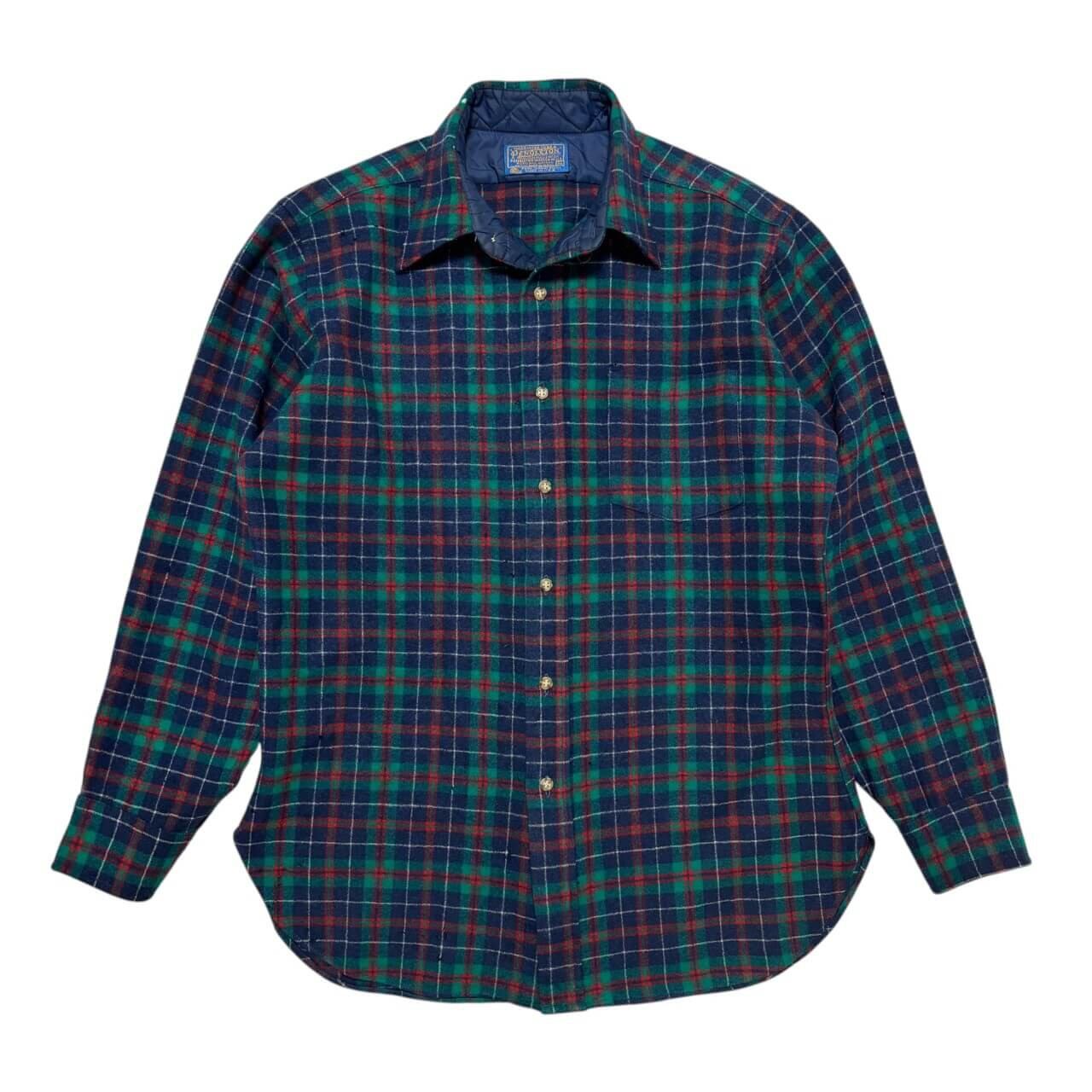 古着 ペンドルトン ウールシャツ クリーニング済み 70s USA製 PENDLETON グランジ マックハーディタータン メンズM