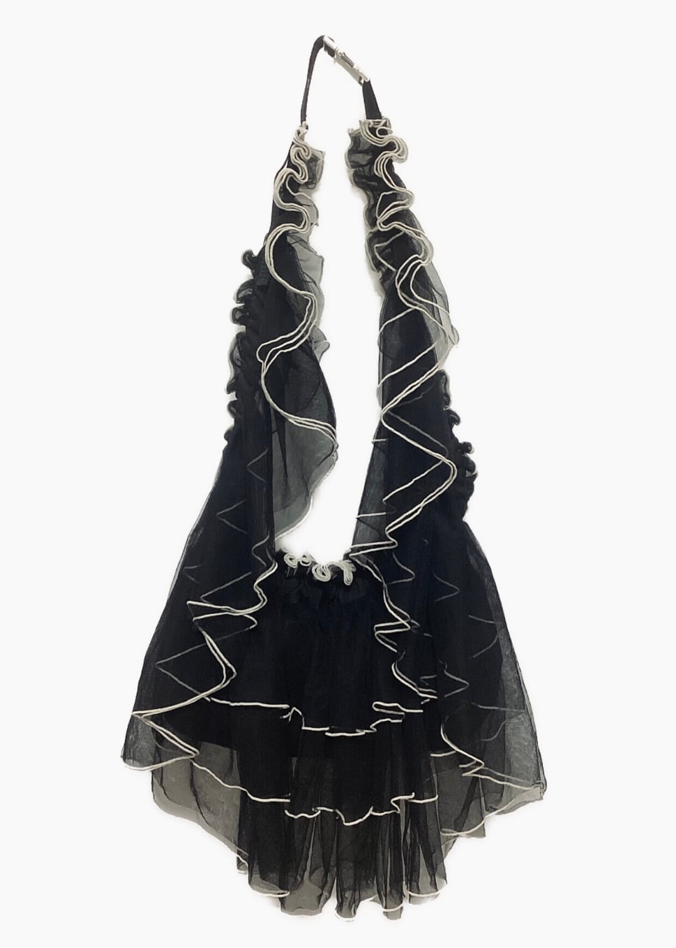 DŌRA TIER - MAXI / MELLOW BLACK | ORIENT MILLINERY