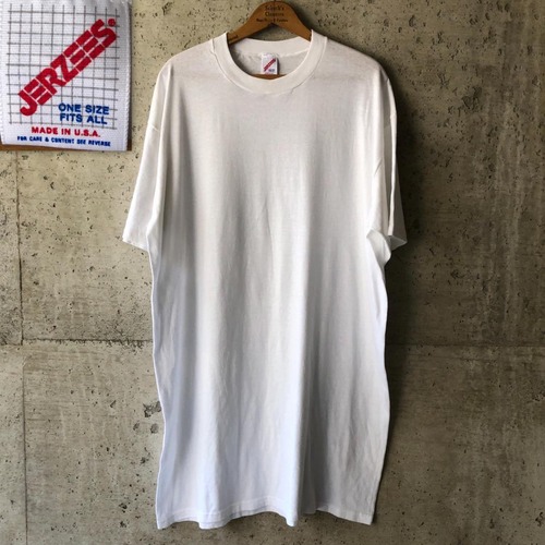 GG512 90s Tシャツ 無地 ホワイト ブランク ロング丈 USA製