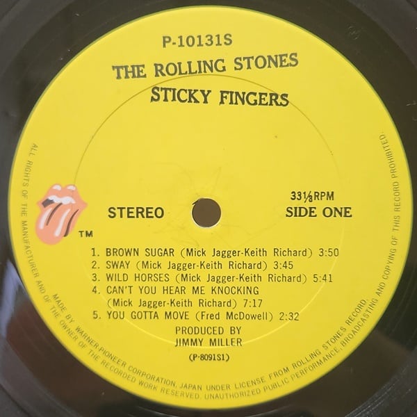 The Rolling Stones / Sticky Fingers [P-10131S] - 画像4