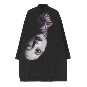 リバースフェイス グラフィックロングシャツ（ruf_03039）
