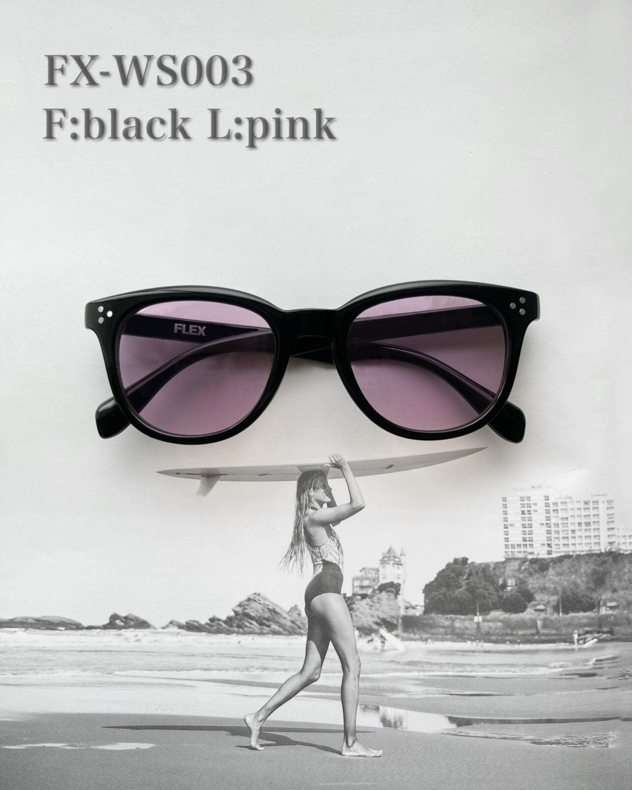 服/ファッション 小物 サングラス 写真11/15｜ダブレット×ブランのサングラス、レンズにテンプルを直接