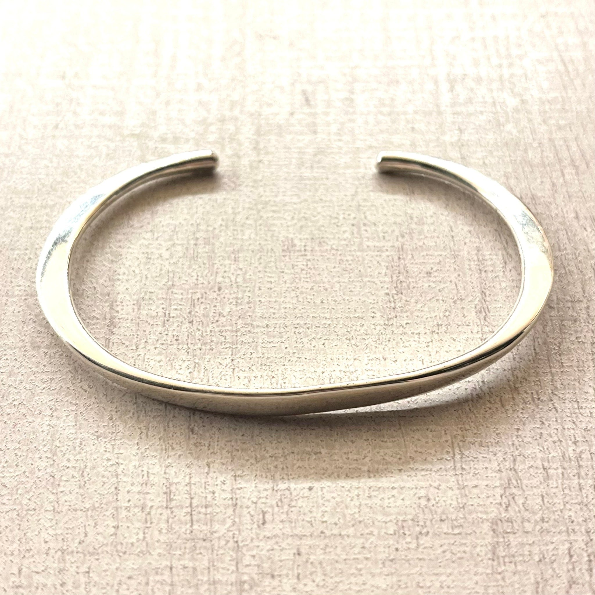 SILVER925 BLACK LINE BANGLE/シルバー/バングル SILVER925 BLACK LINE DESIGN BANGLE/シルバー/ブレスレット/バングル