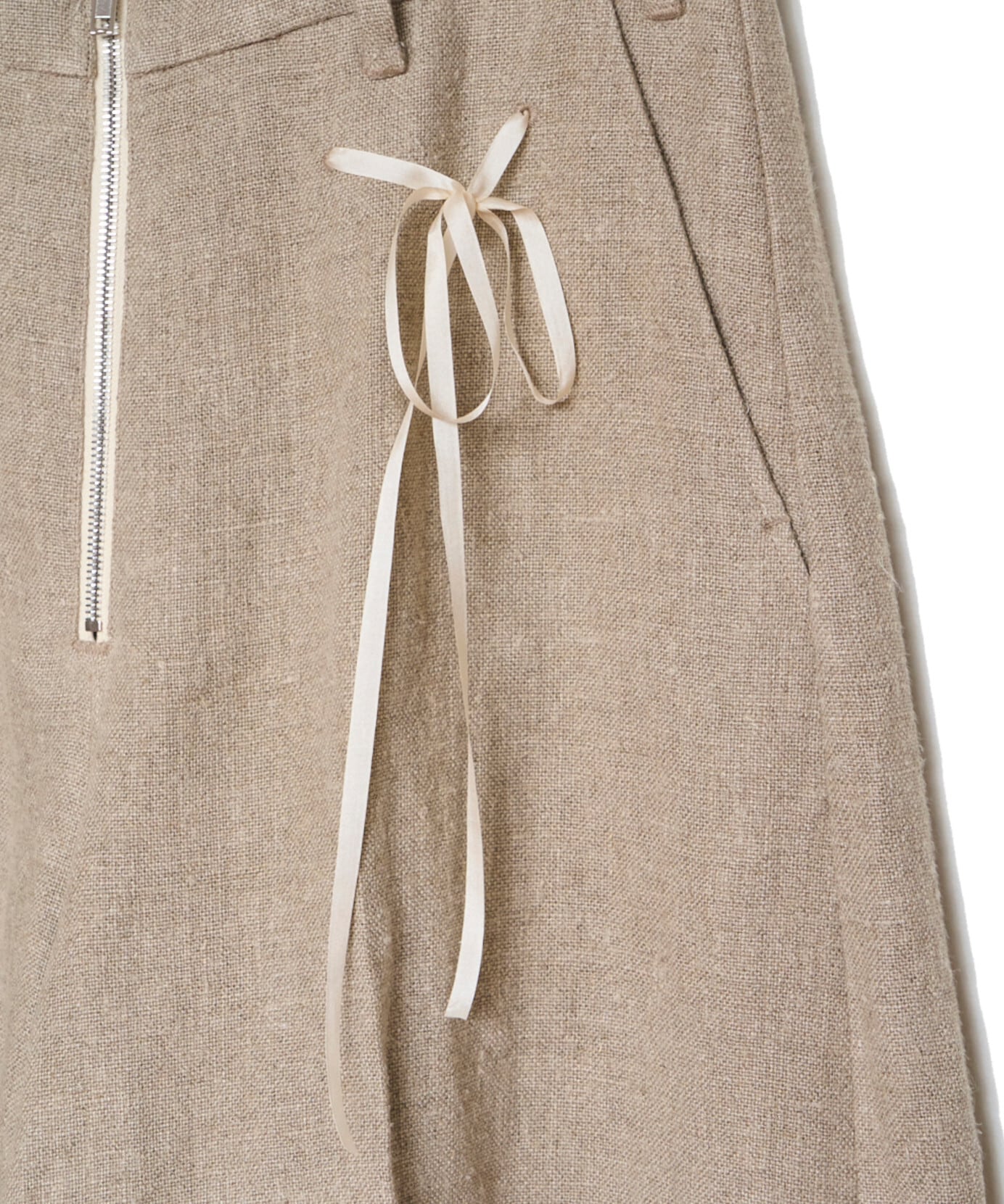 Midorikawa / MID26SS-PT02 CROPPED CULOTTES PANTS (IVORY