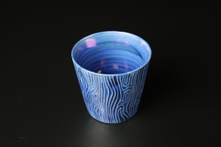 944>ラスター木目調フリーカップ 有田焼 | 陶香堂オンラインストア