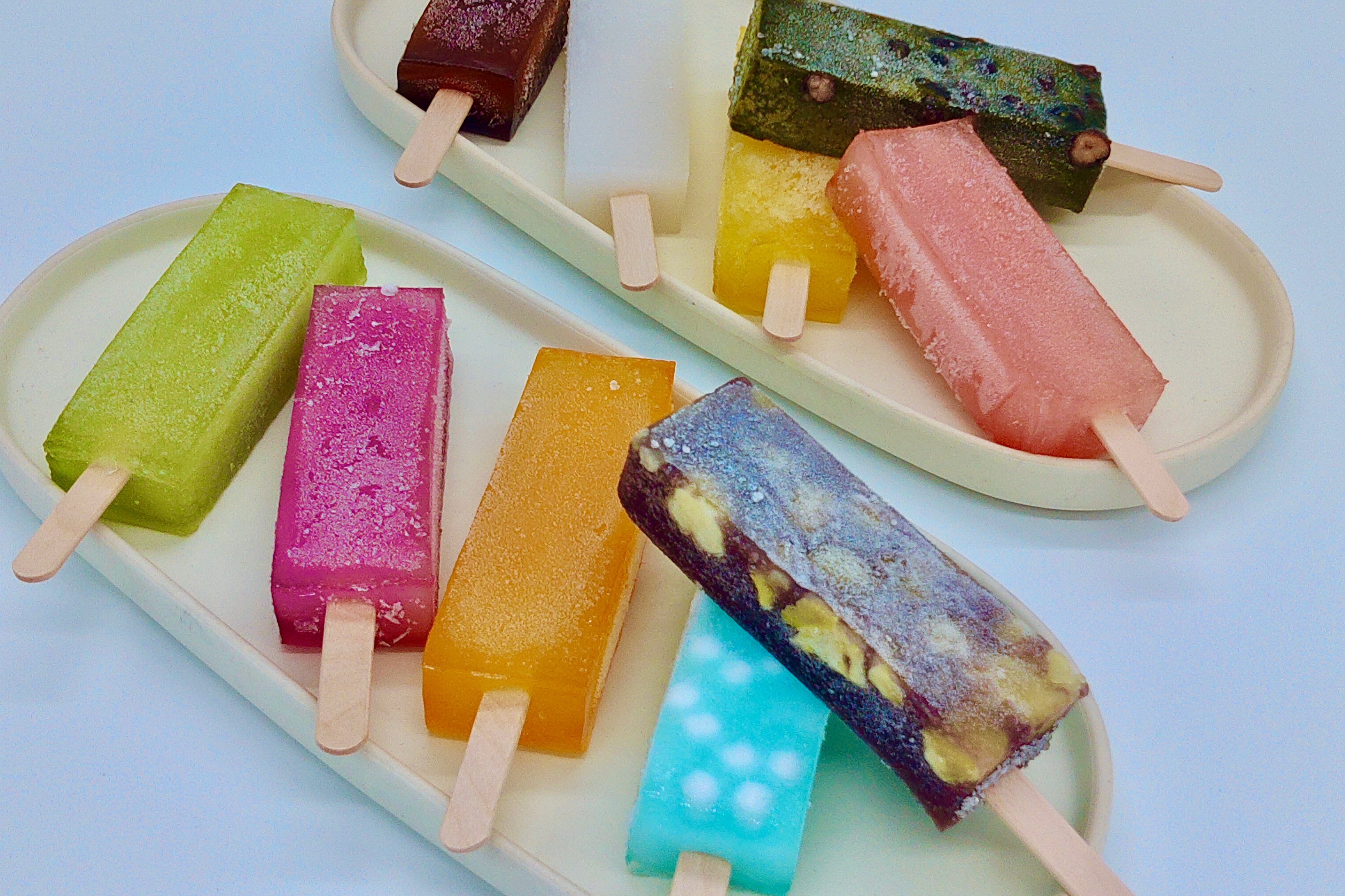 老舗和菓子店 「お菓子の小山田 」 しゃりモチ食感「溶けないアイス