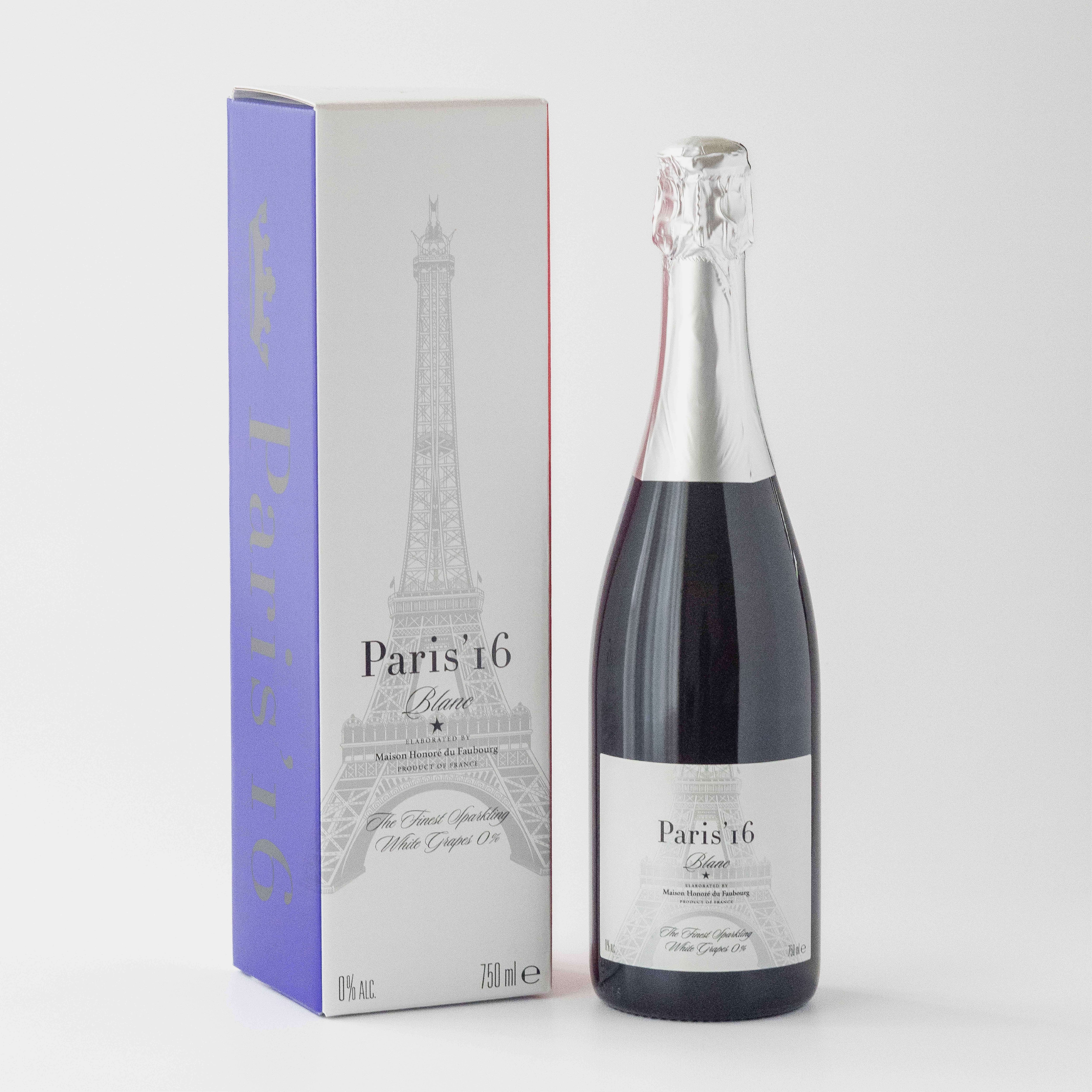 Paris'16 Blanc トリコロール化粧箱入り【ノンアルコール】（750ml