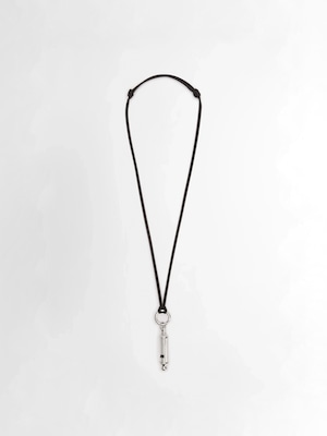 LEMAIRE ACME WHISTLE NECKLACE SILVER AC1202 LO036