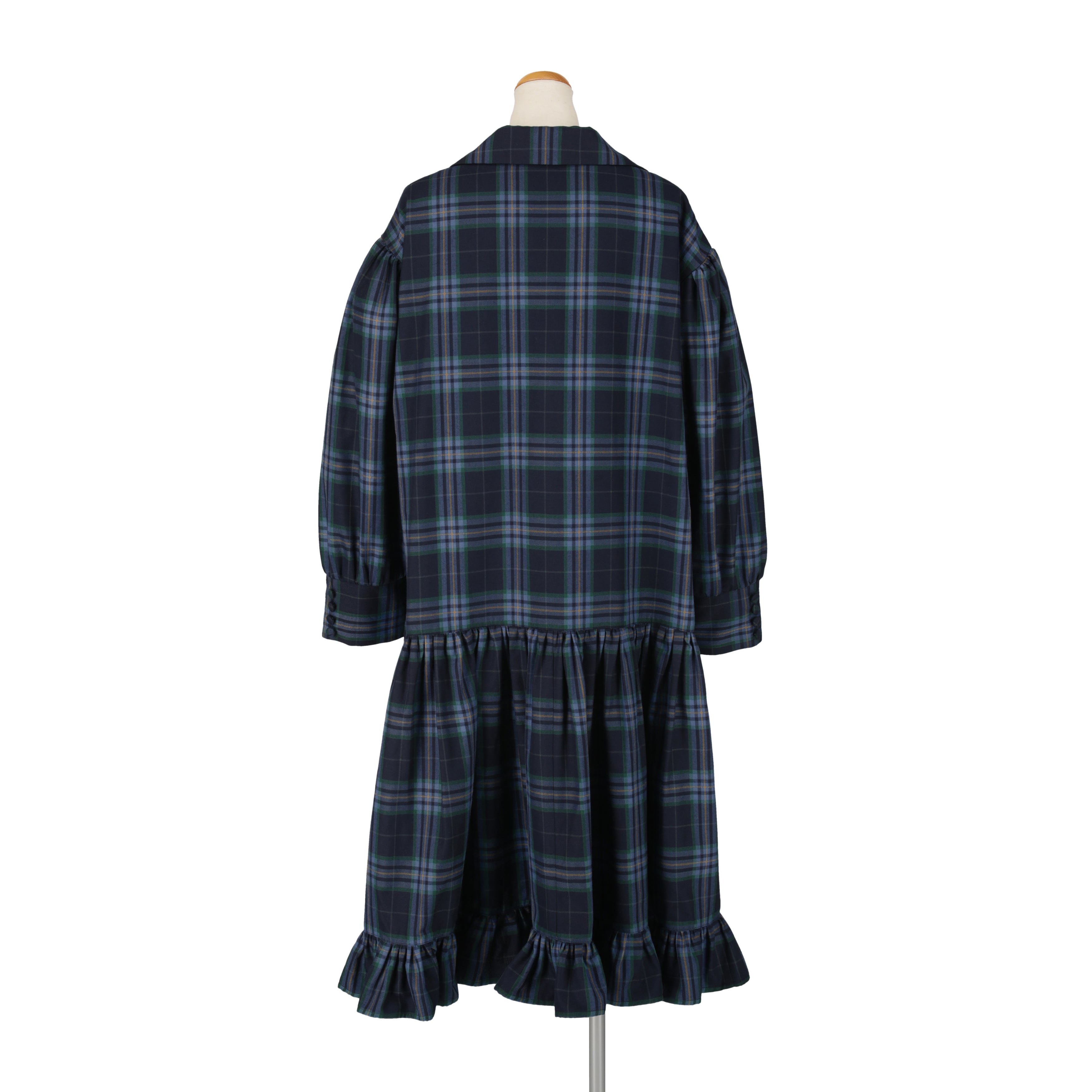 ジャケットワンピース　BLUE
