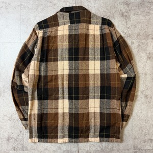 60's〜 McGREGOR Open-Collar Shirt Board Shirt 50年代 アメリカ オープンカラーシャツ ボードシャツ ヴィンテージ ビンテージ  TT2026-0046