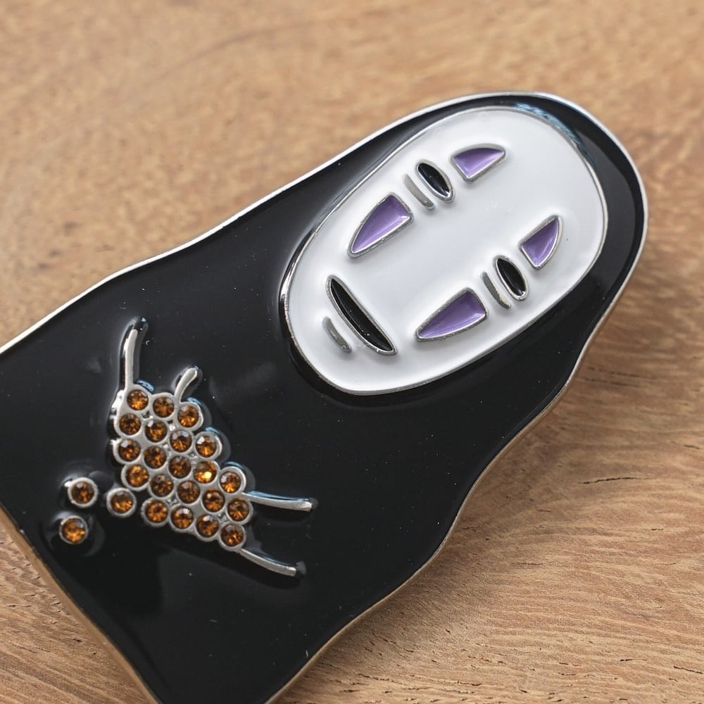 千と千尋の神隠し メタルブローチ（カオナシ GB-09/7047） | すすのこ