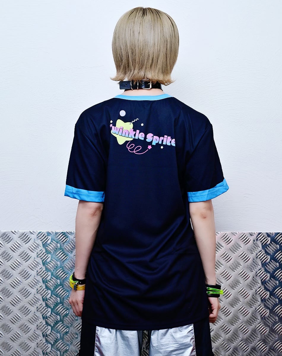 レトロファンシー☆スプライト Tシャツ 【BLACK】 ／Twinkle☆Sprite 