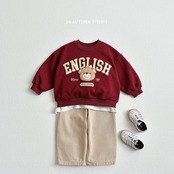 韓国子供服 / VIVID-I / 26Autumn / イングリッシュMTM / キッズ服 / ジュニア服 / 秋服 *XS~JM*