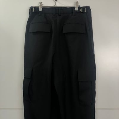 SOSHIOTSUKI ソウシオオツキ 21SS　NORFOLK CARGO TROUSERS　カーゴパンツ ブラック　44　【表参道t06】 |  ブランド古着Brooch powered by BASE