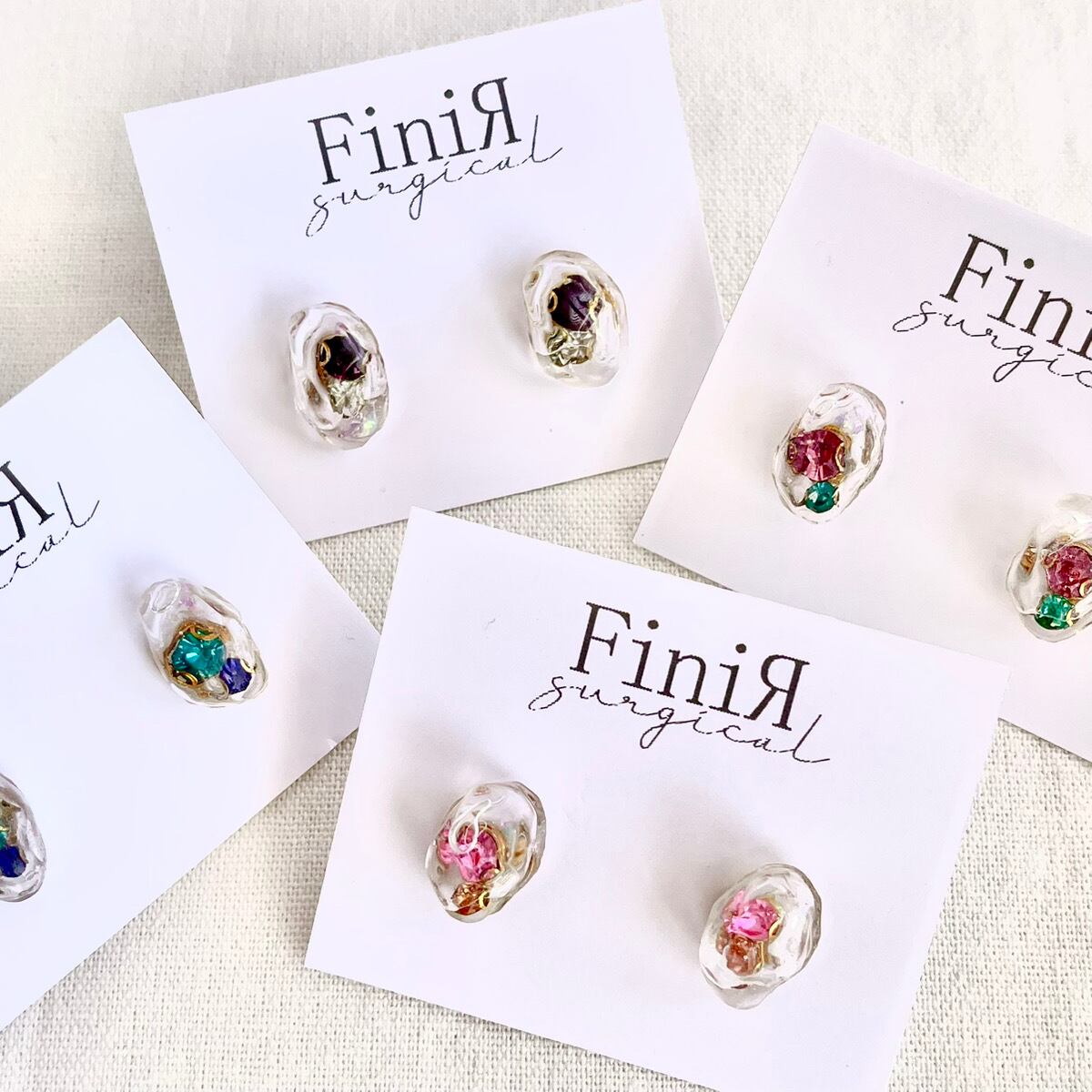 あいあいわーく | ハンドメイド ピアス イヤリング ニット レザークラフト