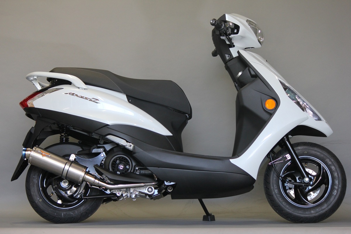 アクシスZ バイクマフラー 8BJ-SEJ6J O2センサー対応 デュラ チタン 