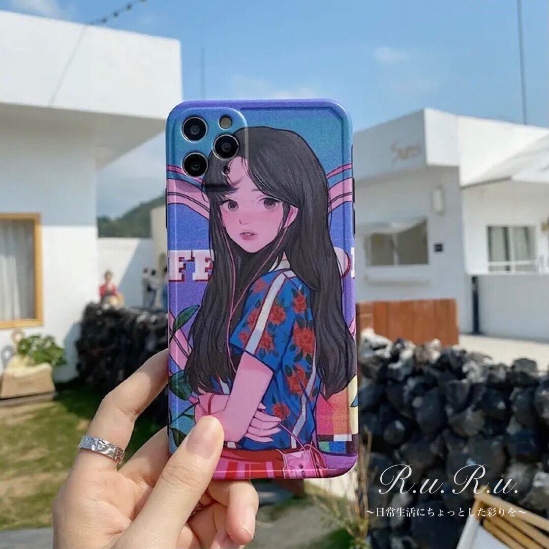アニメチックなiphoneケース R U R U