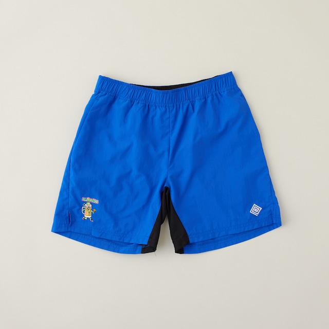 ELDORESO.(エルドレッソ)Beerman Shorts(Blue) メンズ・ウィメンズランニングパンツ