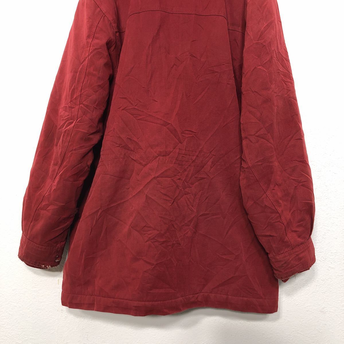 LLBEAN ハンティングジャケット 赤 Mサイズ