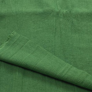 Cdr149◆オーダー販売1m単位◆コットンリネン混タンブラーワッシャー生地◆グリーン