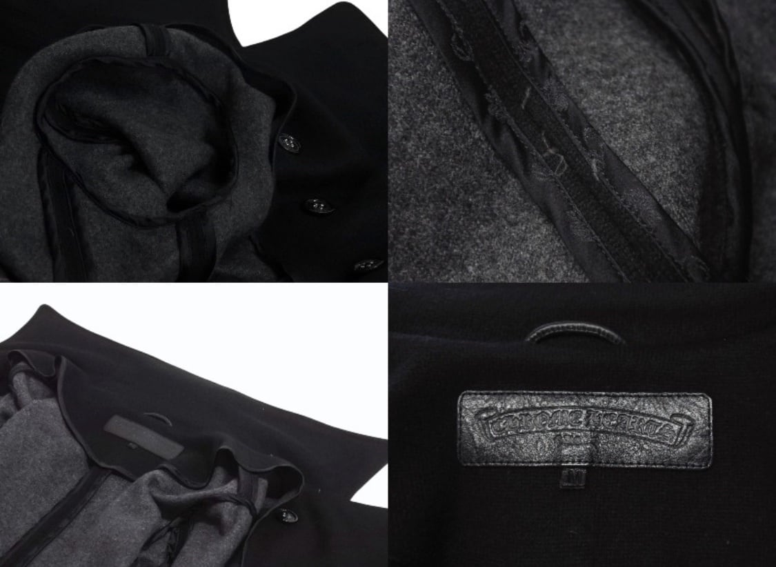 CHROME HEARTS クロムハーツ クロスボールボタン ダブルブレスト