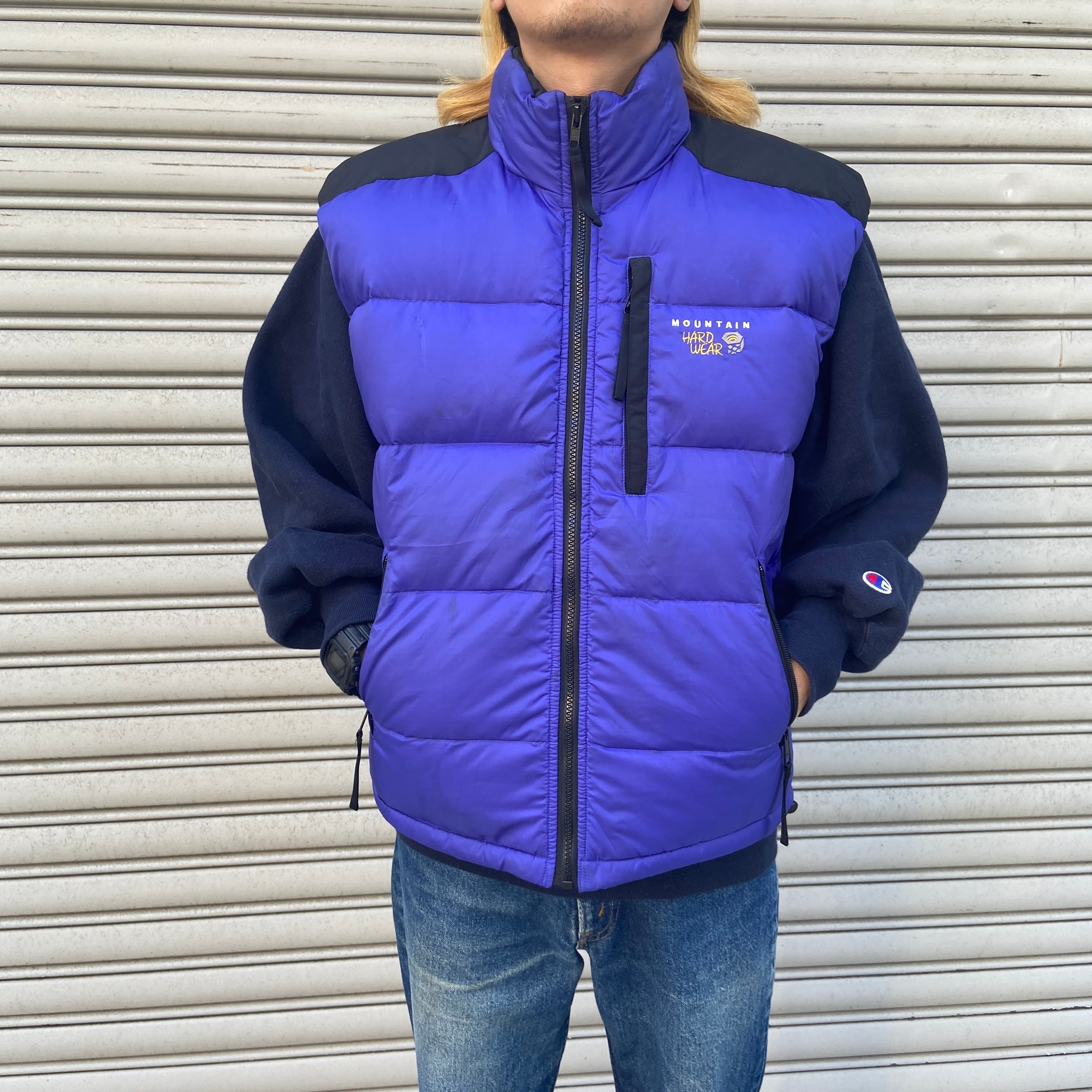 メンズ非売品！mountain hard wear ダウン