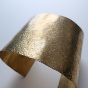 竹俣勇壱　真鍮バングル　幅広　［2104280000069］