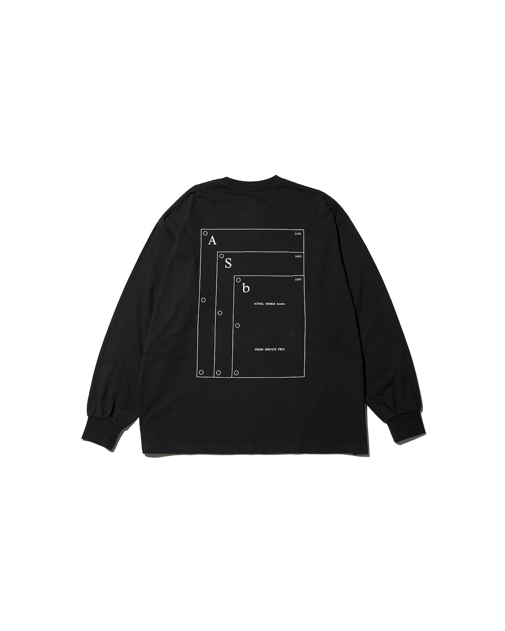 トップス FreshService Actual Source Actual Source × FreshService AS×FS CORPORATE L/S TEE A-SERIES