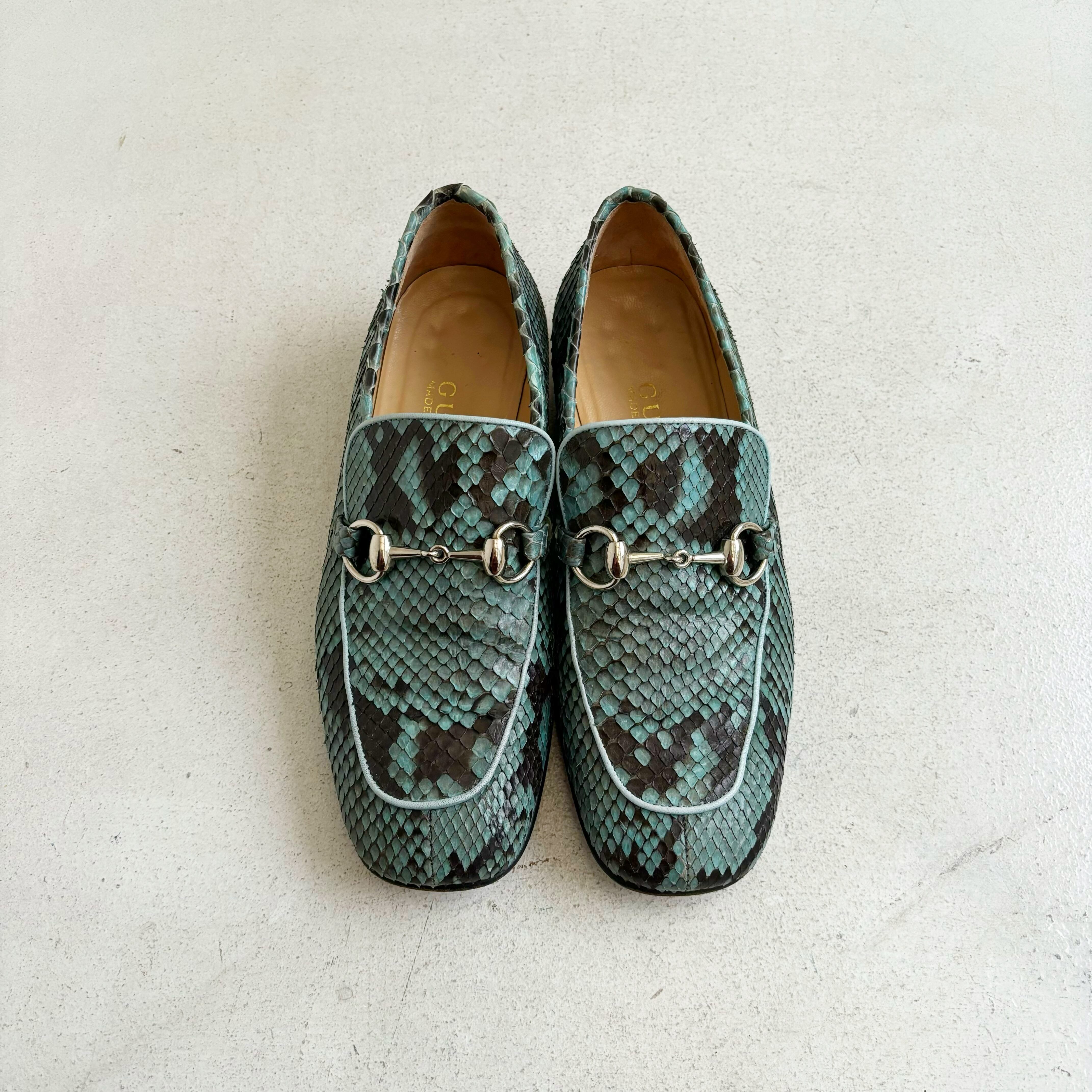 GUCCI bit Python Loafer 【37】 | TOKYO LAMPOON online shop