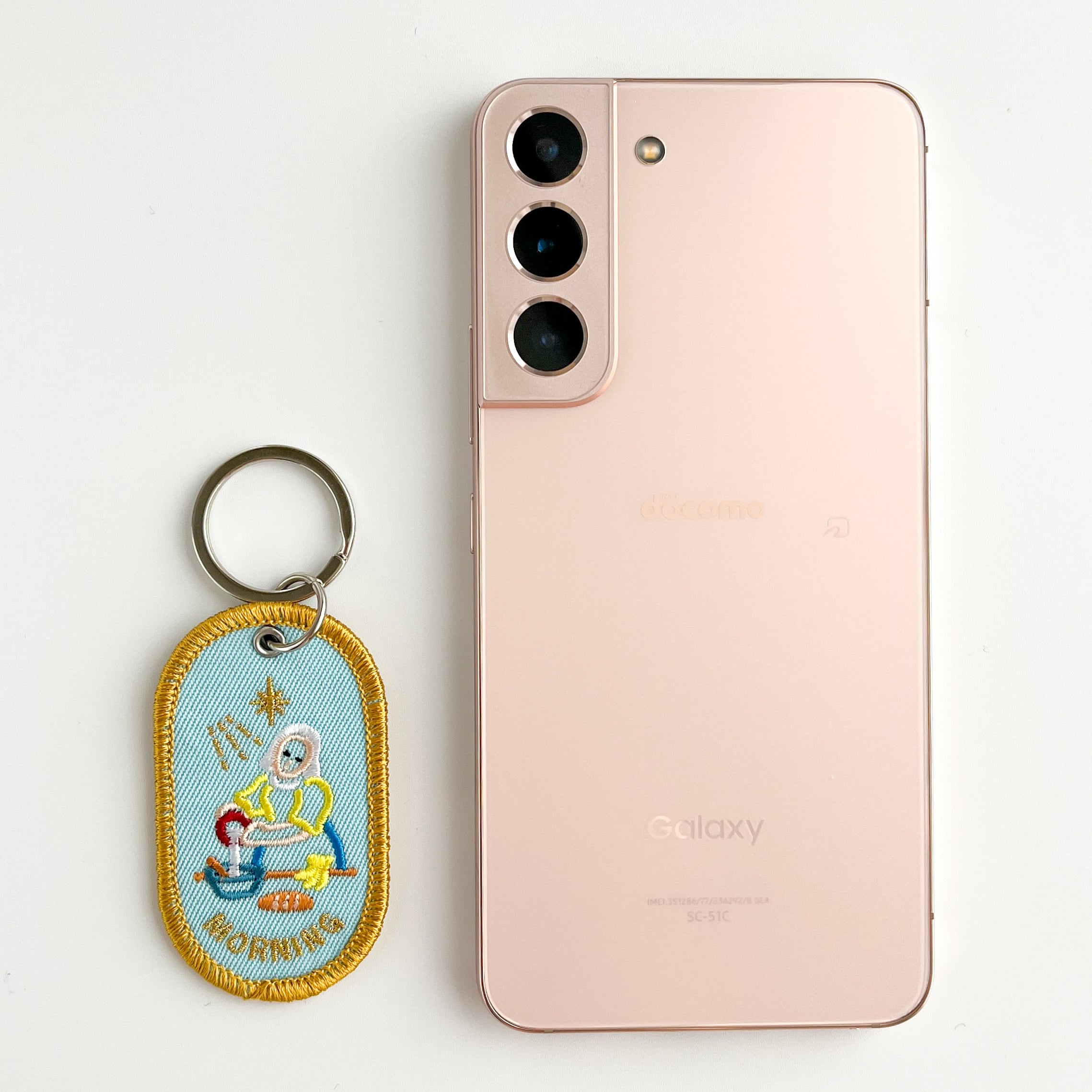 フェルメール フェルメール 2/8b PairKeyRing ART MUSEUM 「MORNING」 | hmm, by