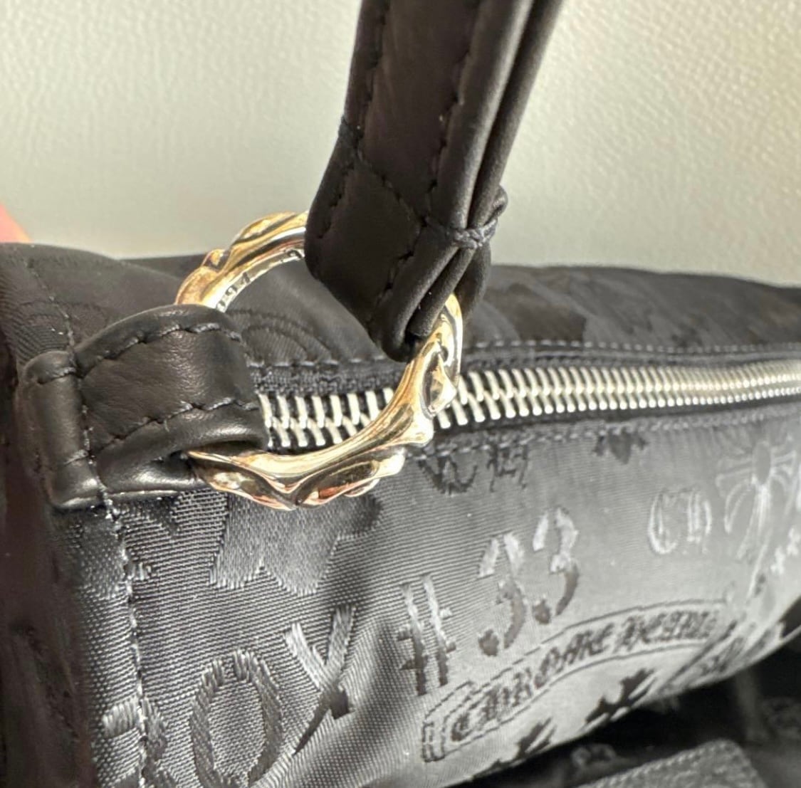 CHROME HEARTS クロムハーツ GRINDS ショルダーバッグ ナイロン ダガー