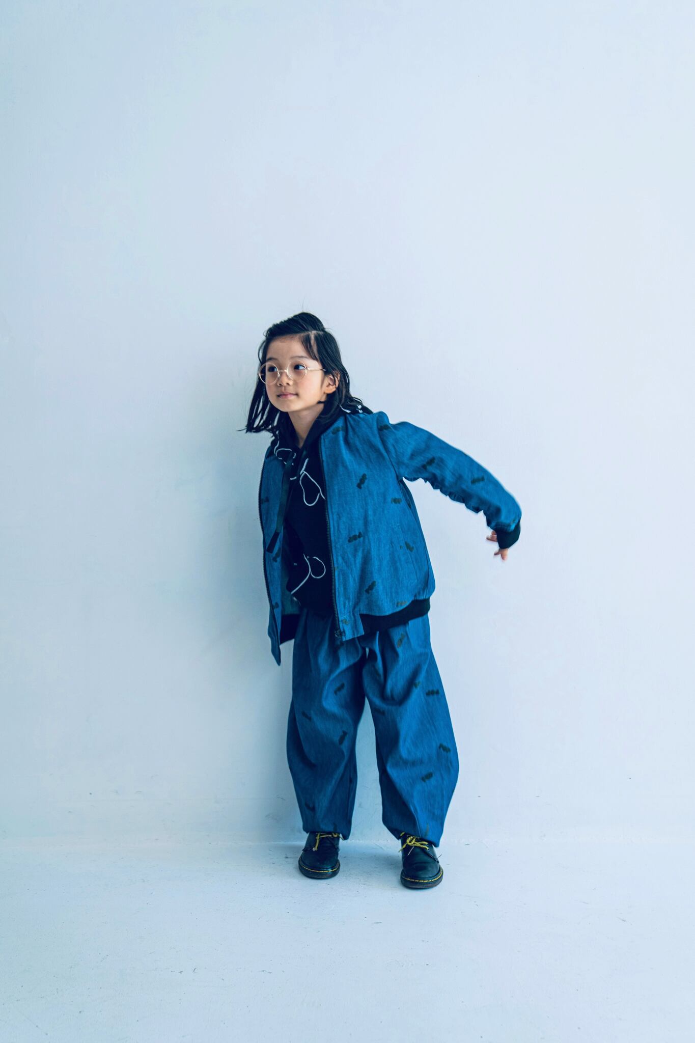 22AW】フランキーグロウ ( frankygrow )POP DENIM BLOUSON［ S / M / L