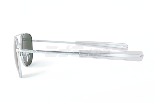 American Optical サングラス Original Pilot COL.MATTE SILVER 52サイズ 55サイズ スクエア アメリカンオプティカル オリジナルパイロット AO 正規品-3枚目