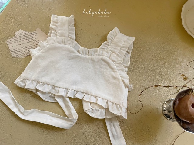 《即納》《hibyebebe》About frill bustier