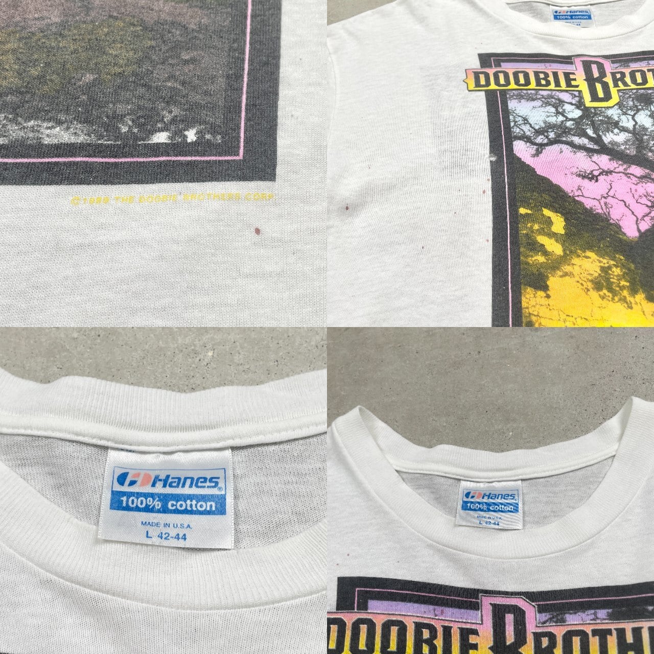 80年代 USA製 DOOBIE BROTHERS ドゥービー・ブラザーズ バンドT 80年代 USA製 DOOBIE BROTHERS ドゥービー・ブラザーズ バンドT