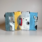 jolie saison29　羊毛スマホショルダー　