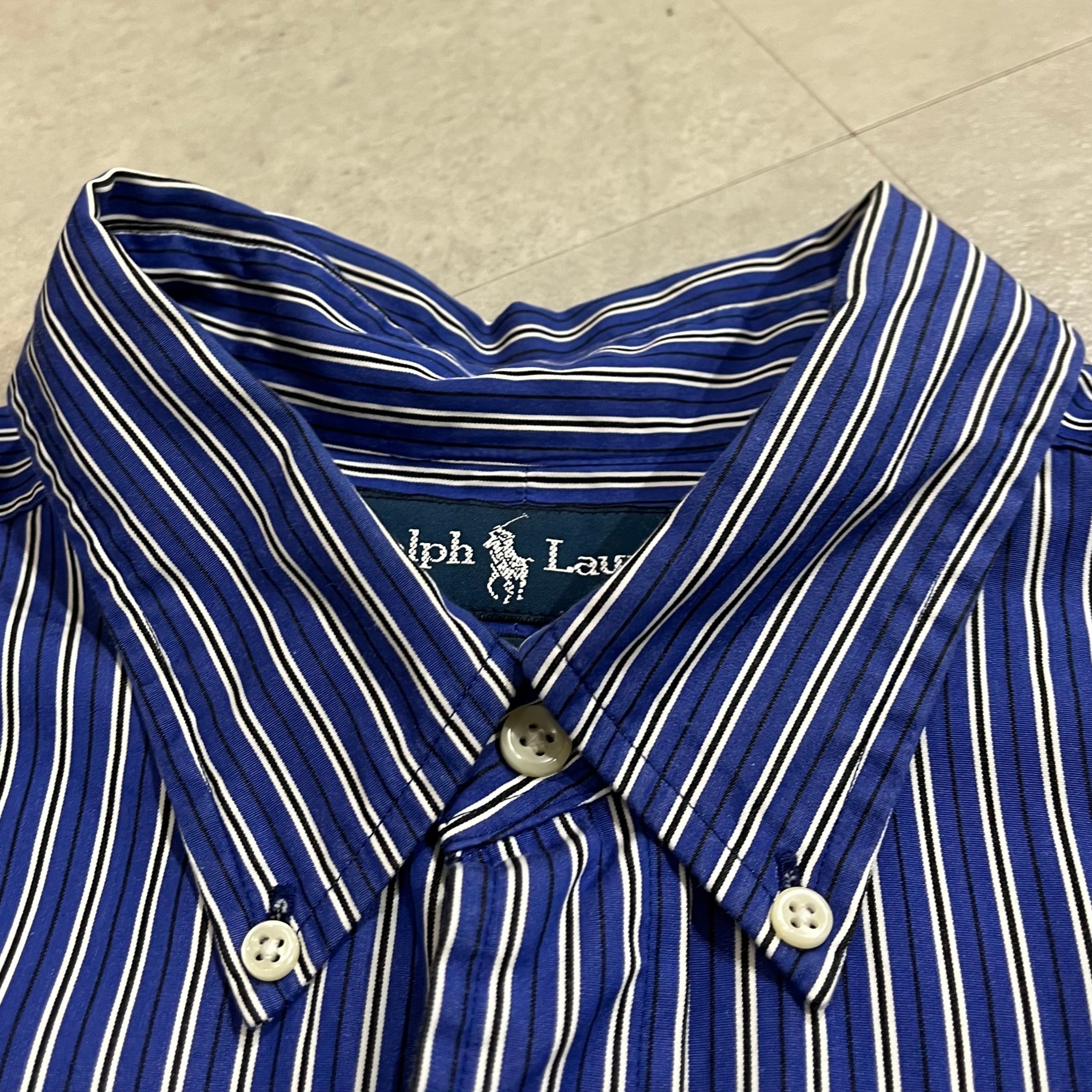 90年代 size:XL【 Ralph Lauren 】ラルフローレン ボタンダウン ...