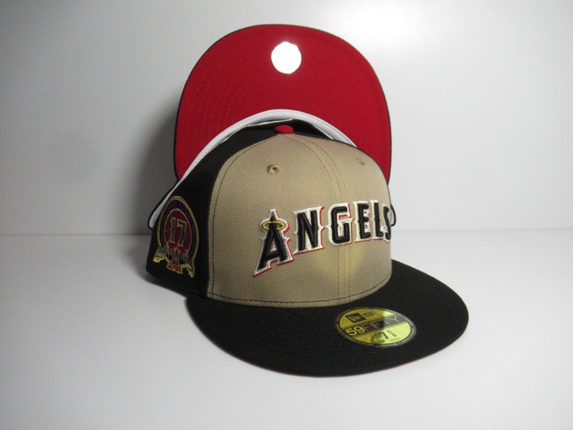 Exclusive NEW ERA 59fifty　Los Angeles Angels　ロサンゼルス・エンゼルス　Black