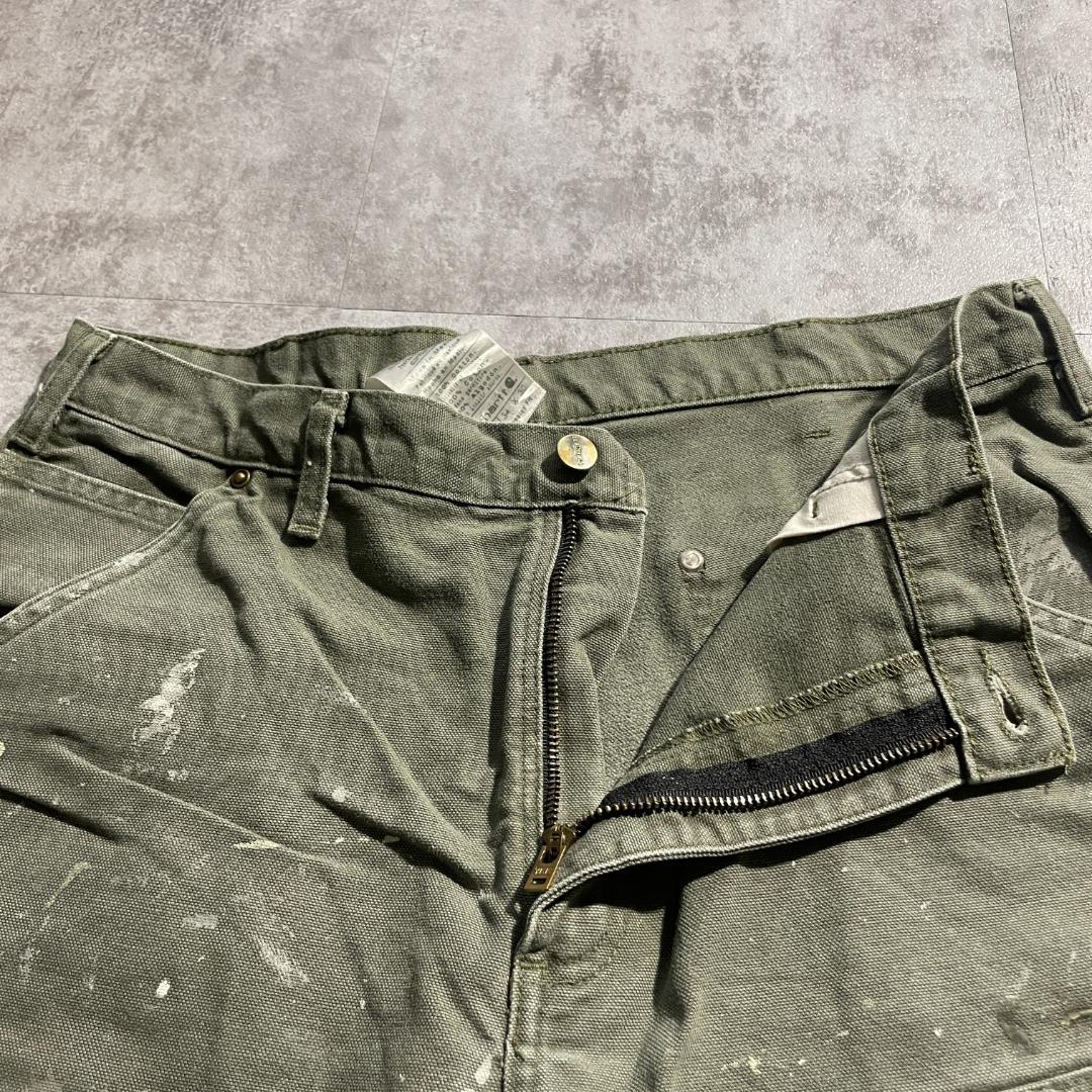 モスグリーン ダブルニー Carhartt B136 MOS 34×30 | ib2